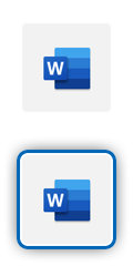 Microsoft Word ロゴ